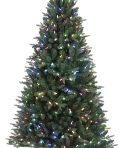 Alexa Enabled 6.5′ Prelit Artificial Christmas Tree – Green