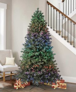 7.5′ App-Controlled Pre-Lit Twinkly LED Artificial Christmas Tree